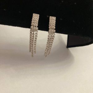 Diamante Earrings - Crystal Drop Earrings Bijou